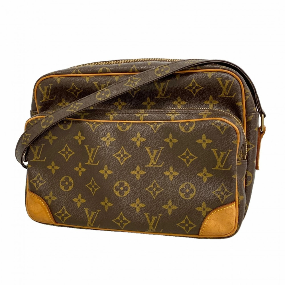 LOUIS VUITTON Authentic Brown Monogram Shoulder Bag